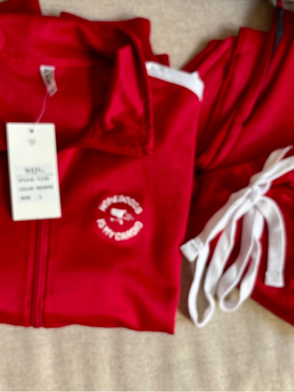 Weiv Homegoods is my cardio  – Lightweight Zip-Up with Contrast Drawcords Mens
